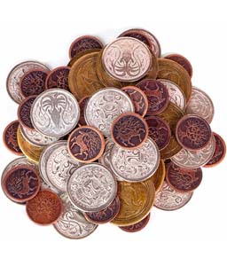 MetalCoinswithLeatherBag3